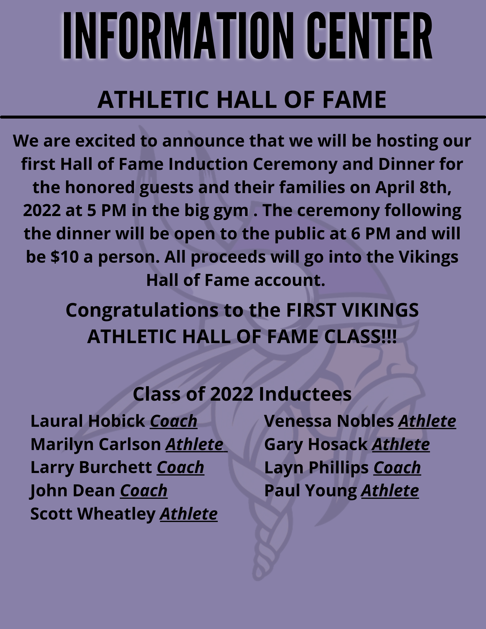  2022 Midway Hall of Fame inductees
